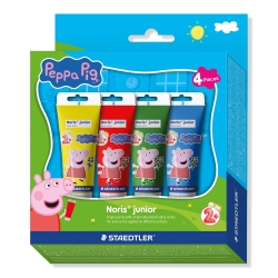 STAEDTLER Fingermalfarbe NJ Peppa 4ST Etui