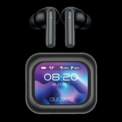 Audeeo Noise cancelling TWS with Smart Display AOPRISM