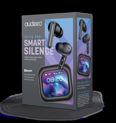 Audeeo Noise cancelling TWS with Smart Display AOPRISM