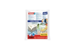tesa Abdeckplane Drop Cloth Extra Strong 4m x 5m transparent