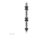 Neomounts TIS 10-32 2TFT 1Gelenk schw. Max.18KG