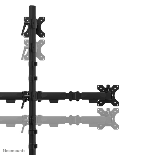Neomounts TIS 10-32 3TFT 1Gelenk schw. Max.27KG
