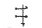 Neomounts TIS 10-32 4TFT 1Gelenk schw. Max.24KG