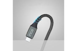 INCA USB-Kabel USB-C4.0/40Gbps/PD3.1 240W/8K-UltraHD 0.80m