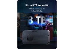 Geh. IcyBox NVMe M.2 SSD mit Thunderbolt 5 Technologie