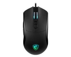 MSI Forge GM320 Gaming Maus, Black, USB