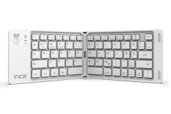INCA Tastatur IBK-580BT BT5.0, Faltbar, schlank, USB-C