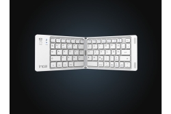 INCA Tastatur IBK-580BT BT5.0, Faltbar, schlank, USB-C