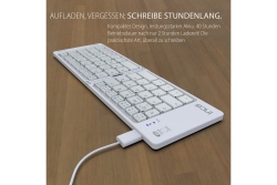 INCA Tastatur IBK-580BT BT5.0, Faltbar, schlank, USB-C