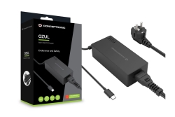 CONCEPTRONIC Ladegerät 1Port GaN USB-C 65WPD3.0/PPS sw