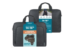 Mobilis TheOne Briefcase Toploading 14-16+65W LaptopCharger