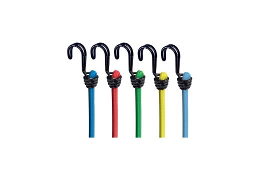 MASTER LOCK Gummi-Spannseile Haken Set - 10 Spannseile