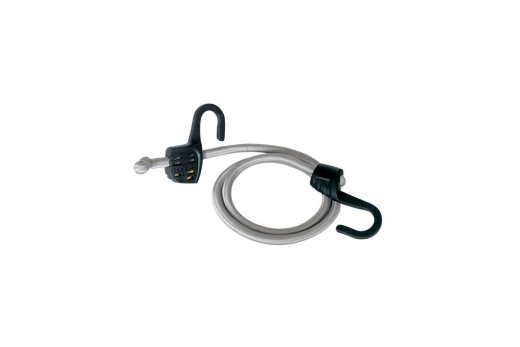 MASTER LOCK Gummi-Spannseil 15cm-150cm verstellbar + Haken