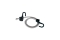 MASTER LOCK Gummi-Spannseil 15cm-150cm verstellbar + Haken