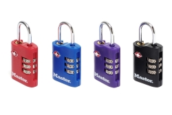 MASTER LOCK 2-er Pack TSA Zahlenschloss, Zufällige...