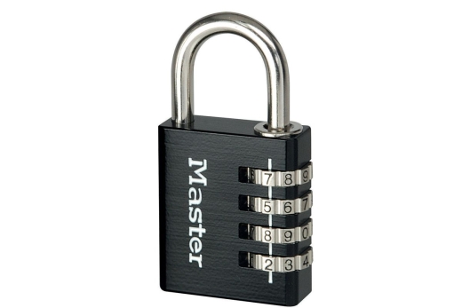 MASTER LOCK Zahlenschloss Vorhängeschloss 4x10,2x1,5 cm