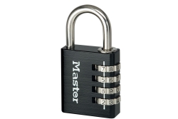MASTER LOCK Zahlenschloss Vorhängeschloss 4x10,2x1,5 cm