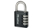 MASTER LOCK Zahlenschloss Vorhängeschloss 4x10,2x1,5 cm