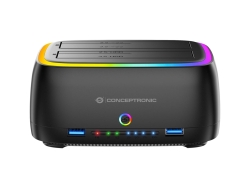CONCEPTRONIC Festplattengehäuse 2.5/3.5HDD/SSD...