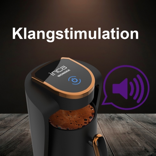 INCA Kaffeemaschine TURBO Wonder Serie Touch-Control sw