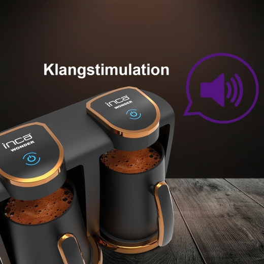 INCA Kaffeemaschine TURBO Wonder Serie Touch-Control Duo sw