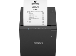 EPSON Bondrucker TM-m30III WLAN Bluetooth schwarz