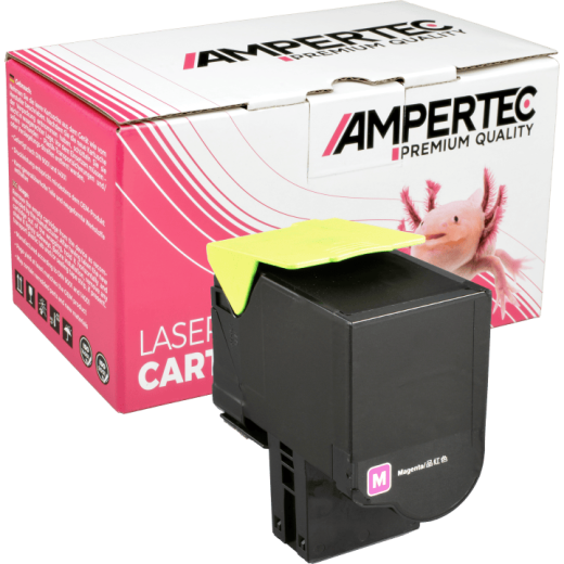 Ampertec Toner ersetzt Lexmark C242XM0 magenta