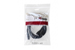 Equip Stromkabel T12 ->C5 Bu/St schwarz 5.00m PVC