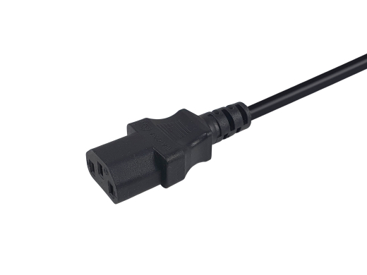 Equip Stromkabel C13 ->T12 Bu/St schwarz 1.80m PVC