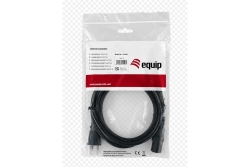 Equip Stromkabel C13 ->T12 Bu/St schwarz 3.00m PVC