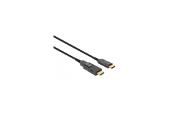 Manhattan HDMI LWL St-St/(Micro)HDMI Stecker 4K@60Hz 70m