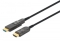 Manhattan HDMI LWL St-St/(Micro)HDMI Stecker 4K@60Hz 70m