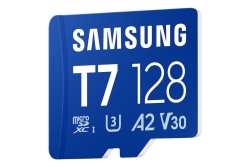 SD MicroSD Card 128GB Samsung SDXC T7 (Class10) retail