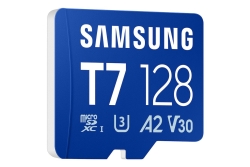 SD MicroSD Card 128GB Samsung SDXC T7 (Class10) retail