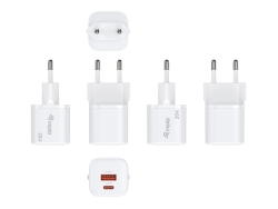Equip Ladegerät 2Port USB-C PD3.0/USB-A GaN 20W ÜSS ws
