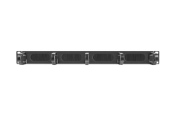 Equip 19 Kabelmanagement 5xPlastikringe Stahl 1U RAL9005