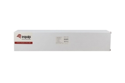 Equip 19 Kabelmanagement 5xPlastikringe Stahl 1U RAL9005