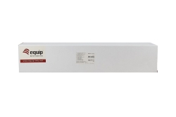 Equip 19 Kabelmanagement 5xPlastikringe Stahl 1U RAL7035