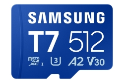 SD MicroSD Card 512GB Samsung SDXC T7 (Class10)