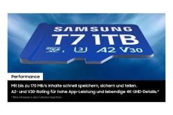 SD MicroSD Card 512GB Samsung SDXC T7 (Class10)