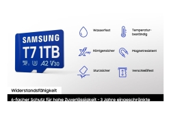 SD MicroSD Card 512GB Samsung SDXC T7 (Class10)