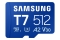 SD MicroSD Card 512GB Samsung SDXC T7 (Class10)
