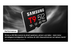 SD MicroSD Card 128GB Samsung SDXC T9 (2026) Reader retail