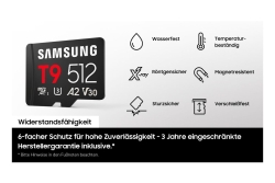 SD MicroSD Card 128GB Samsung SDXC T9 (2026) Reader retail