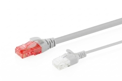 DIGITUS Patchkabel CAT 6 U-UTP Slim 1m Grau