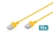 DIGITUS Patchkabel CAT 6 U-UTP Slim 3m Gelb 10 Stück