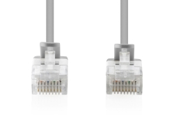 DIGITUS Patchkabel CAT 6 U-UTP Slim 5m Grau 10 Stück