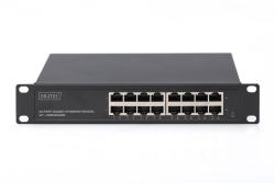 DIGITUS 10 Switch 16-Port Gigabit Ethernet Unmanaged