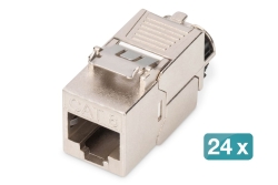 DIGITUS CAT 8.1 Keystone Modul, geschirmt, 24 Stk