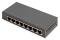 DIGITUS Switch 8-Port Gigabit Desktop, Unmanaged, Metallgeh.